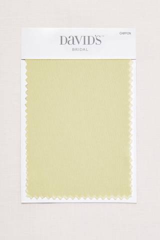Picture of Pale Yellow Fabric Swatch