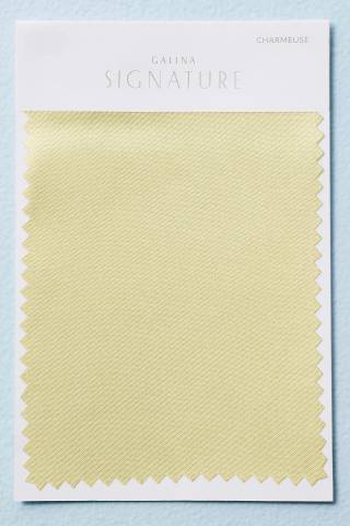 Picture of Pale Yellow Fabric Swatch