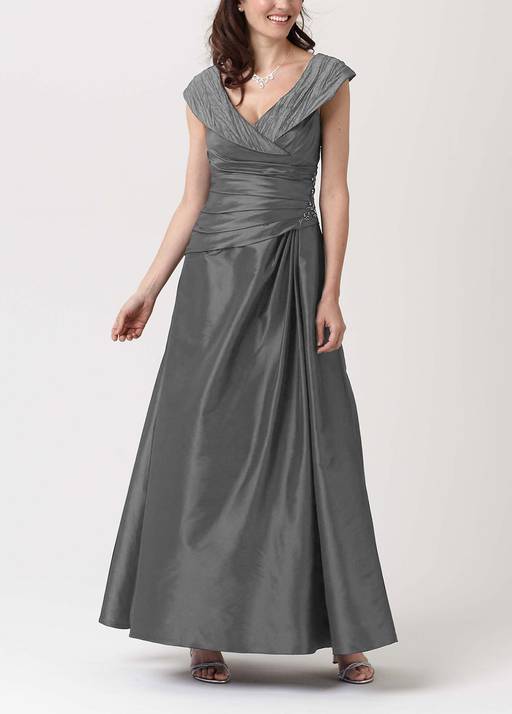 grey taffeta dress Grey taffeta dress Ramelle