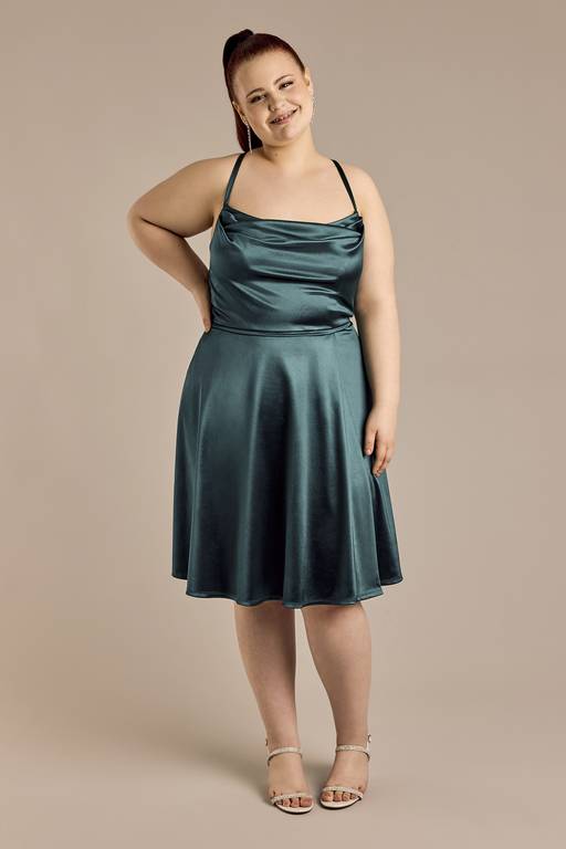 bridal skater dress 16 Best Satin skater dress ideas