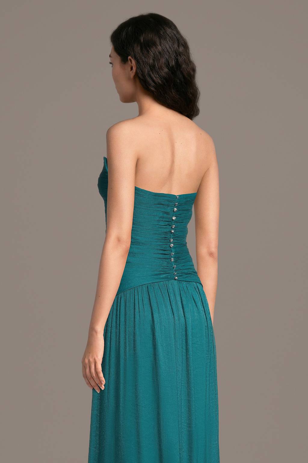 teal drop waist dress Hazel Drop Waist Dress L / Aubergine