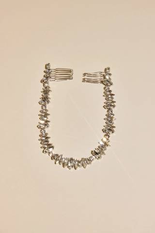 Picture of Baguette Stone Halo with Combs