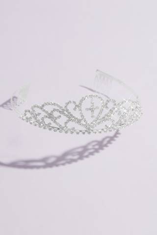 Picture of Filigree Cross First Communion Tiara