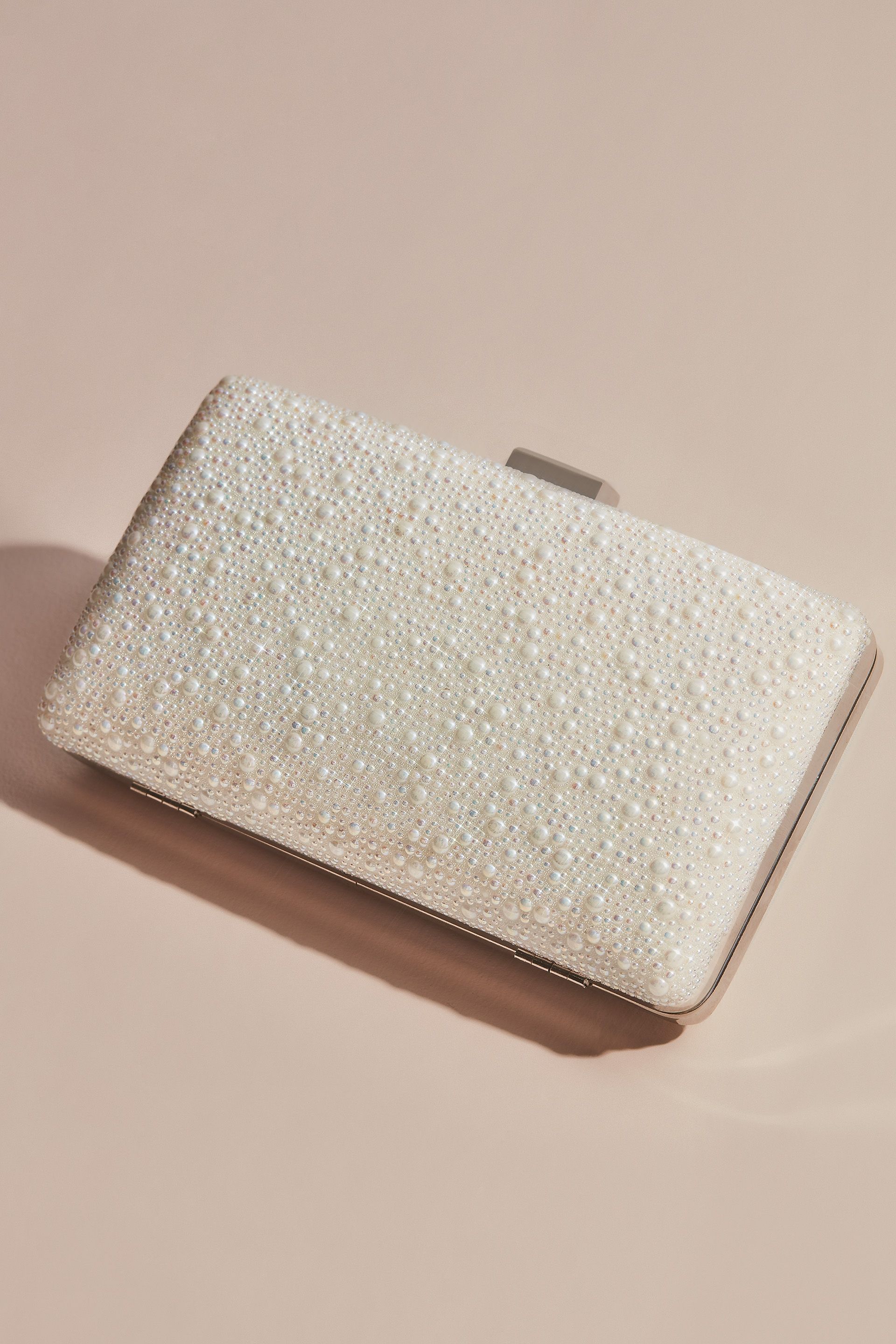 Picture of Allover Iridescent Pearl Clutch