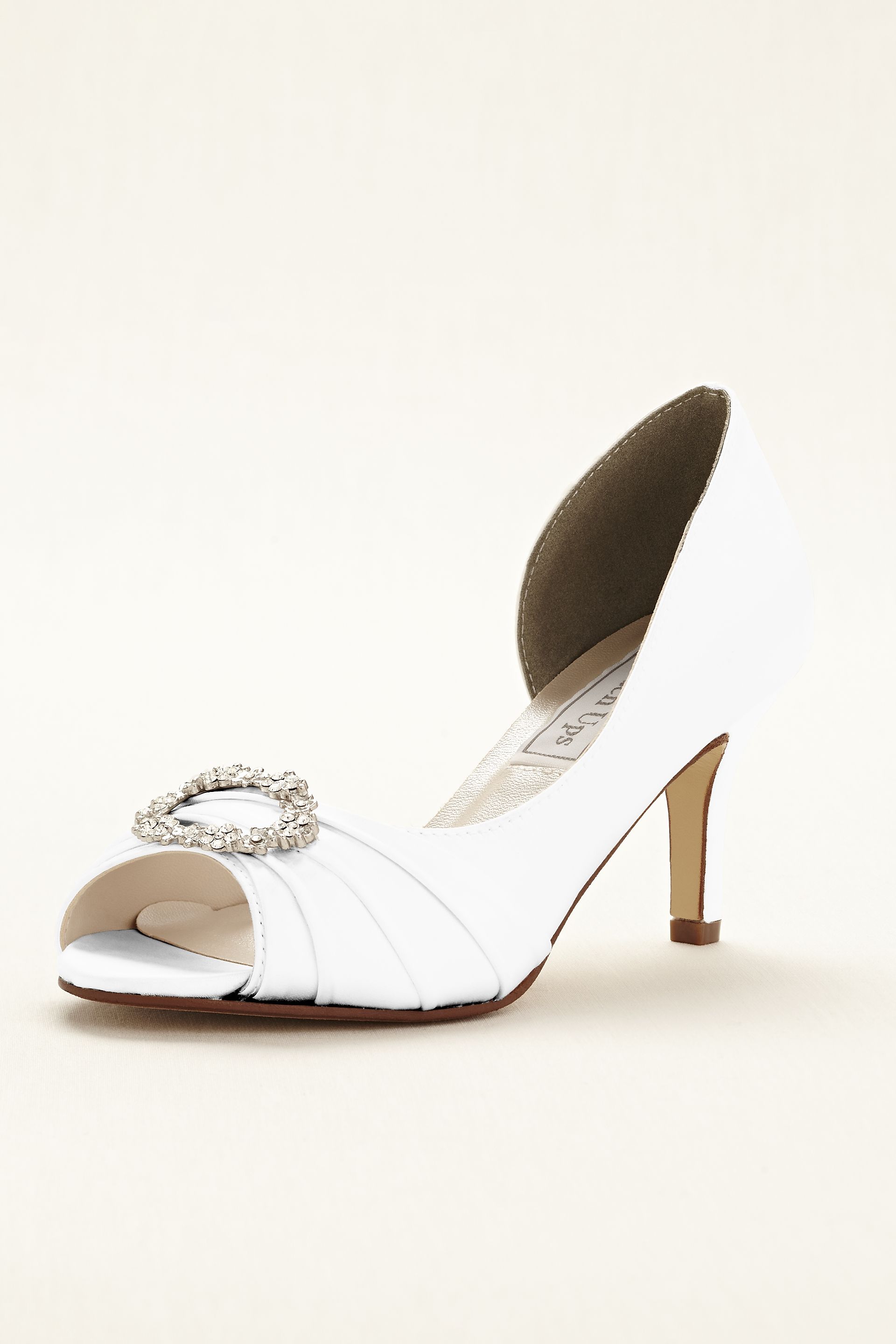 Picture of Ivanna Dyeable Peeptoe Pump by Touch Ups