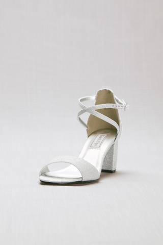 Picture of Crisscross Strap Mid-Heel Sandals
