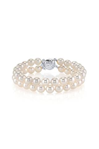 Picture of Japanese Akoya Double Pearl Bracelet