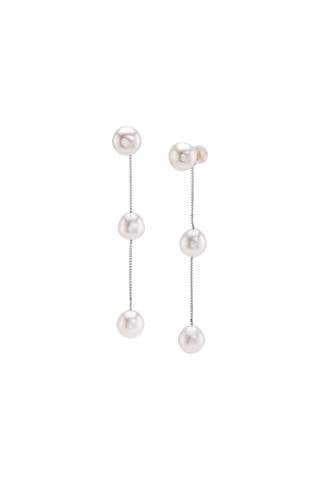 Picture of White Freshwater Pearl Maddy Earrings