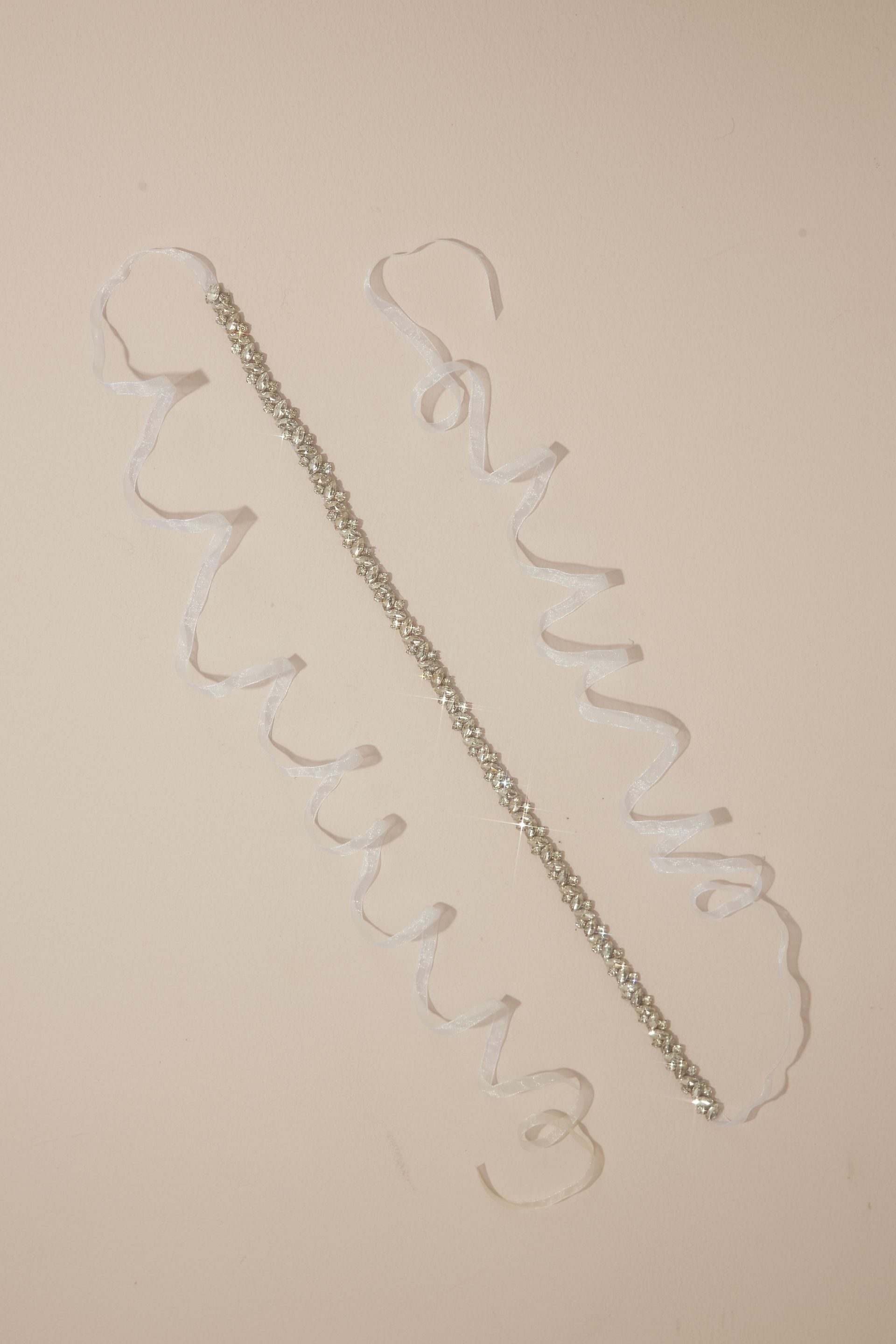 Picture of Skinny Clustered Gem Embellished Sash