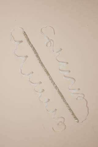 Picture of Skinny Clustered Gem Embellished Sash