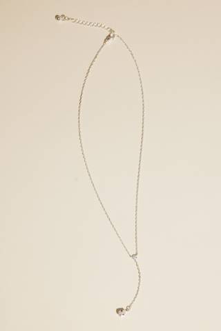 Picture of Cubic Zirconia Y-Drop Necklace