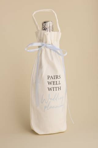 Picture of Pairs Well with Wedding Planning Wine Bag