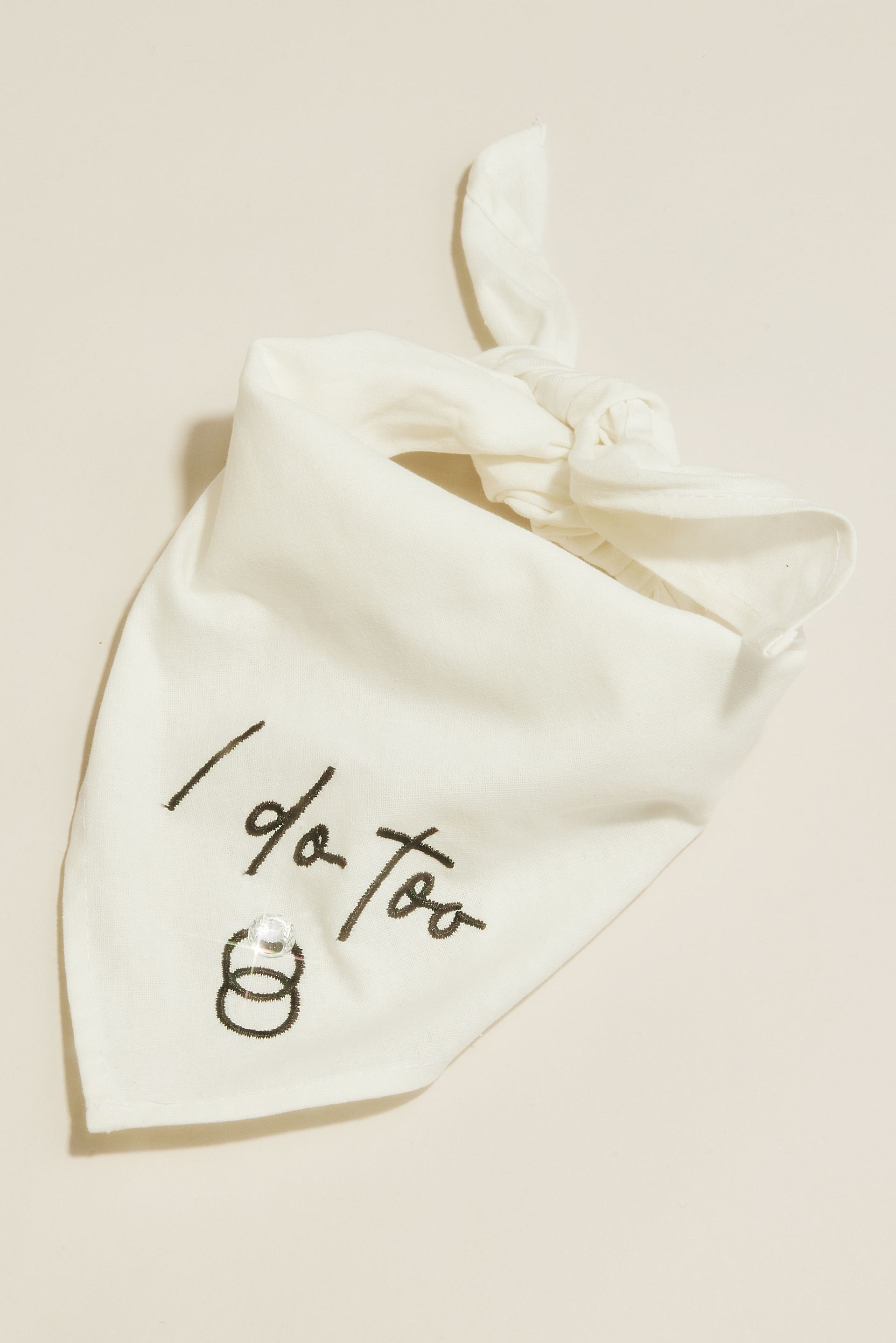 Picture of I Do Too Dog Wedding Bandana