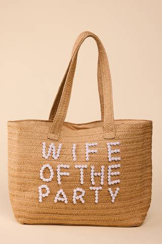 Picture of Wife of the Party Beach Tote