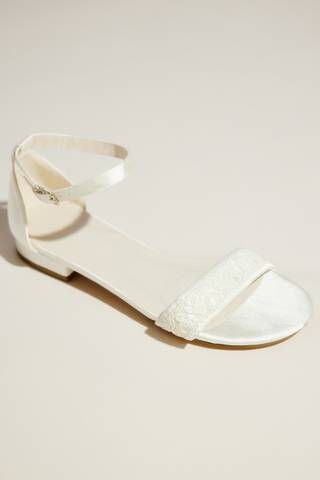 Picture of Lace Strap Flat Sandals