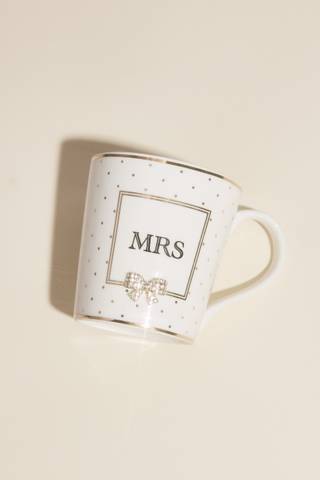 View DB Studio Mrs Gilded Bow Mug in all available color and sizes Picture of Mrs Gilded Bow Mug