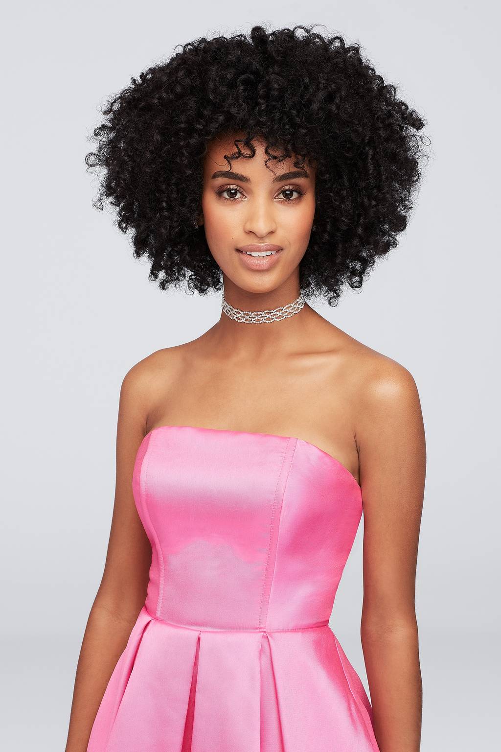 strapless fit and flare dresses Sleek Fit-and-Flare Gown with Box Pleats Dry clean only Store on hanger Steam at low heat BHLDN Strapless Corset Fit &