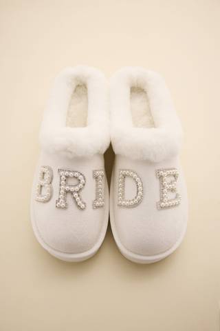 View DB Studio Bride Shearling Lined Platform Slippers in all available color and sizes Picture of Bride Shearling Lined Platform Slippers