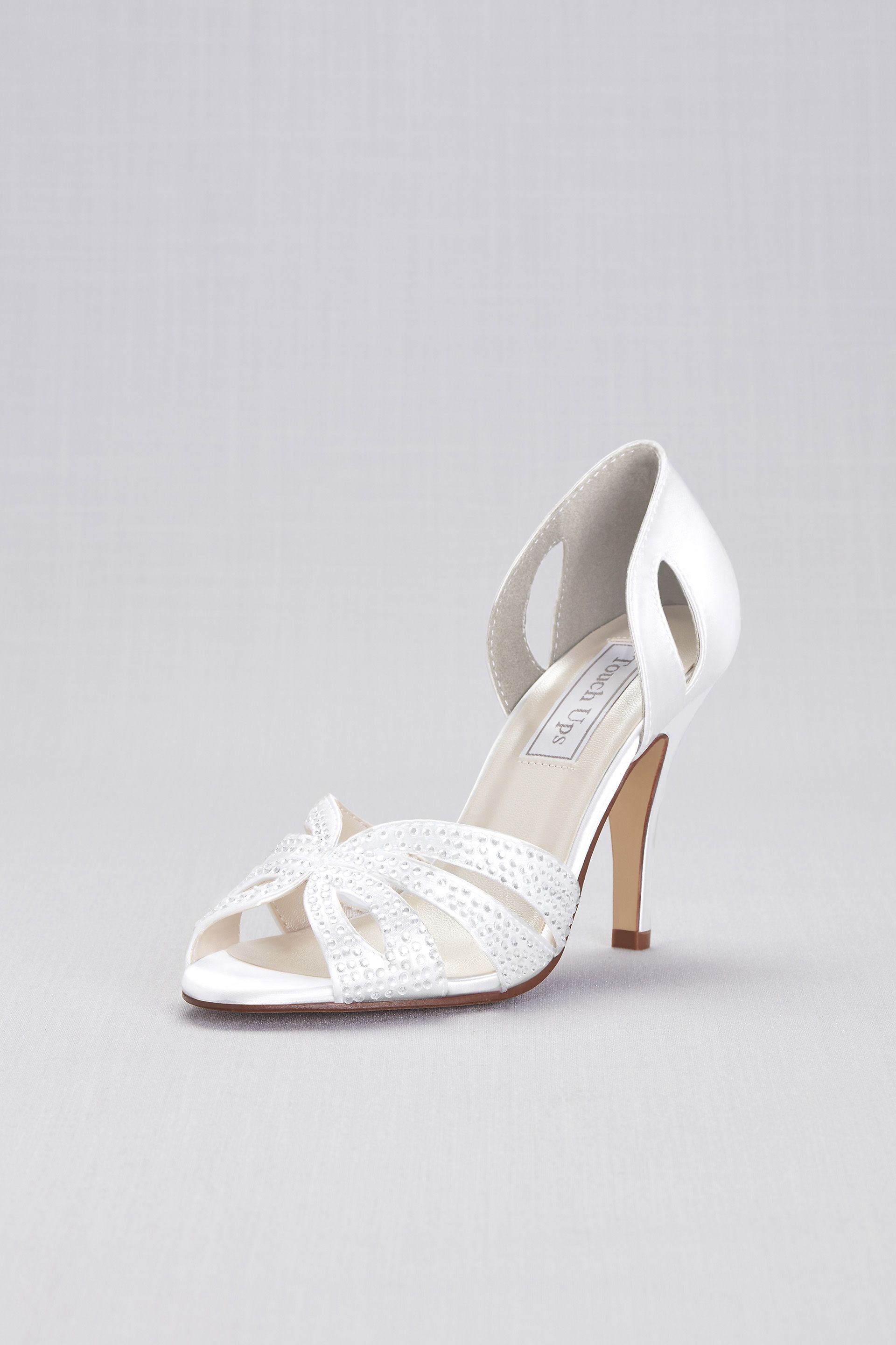 Picture of Dyeable Jeweled dOrsay Pump by Touch Ups