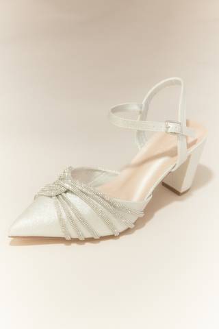 Picture of Pointed Toe Heels with Crystal Rope Twist