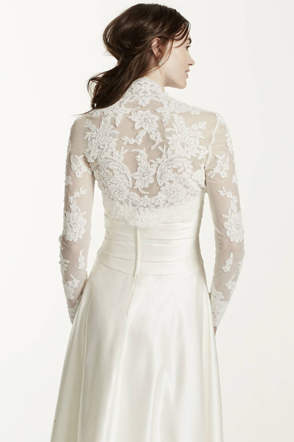 long lace jacket for wedding dress Lace Jacket JAC0004