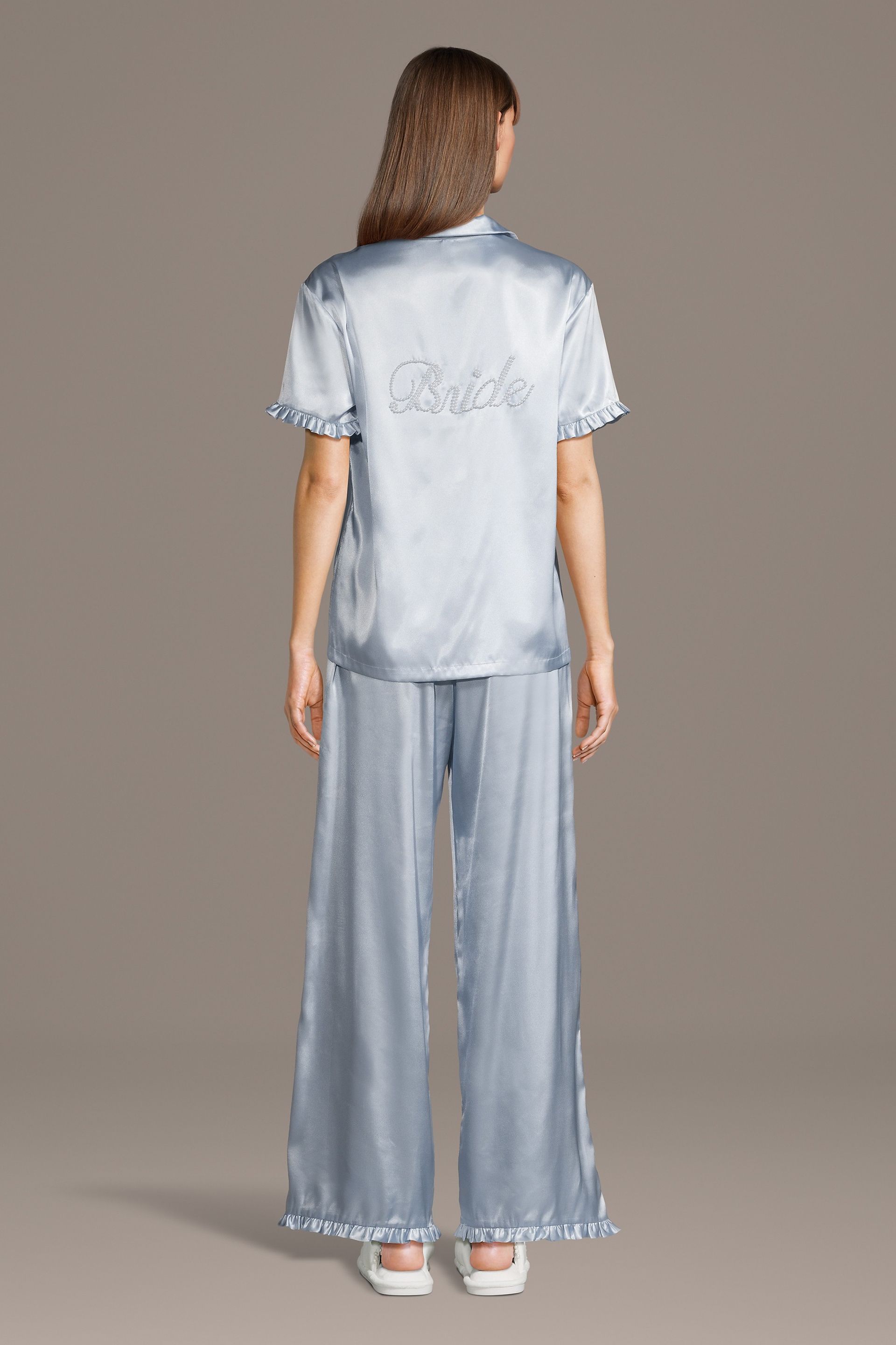 Picture of Pearl Bride Ruffle PJ Set