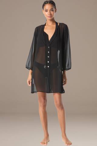 Picture of Lightweight Button Front Cover-Up Shirt