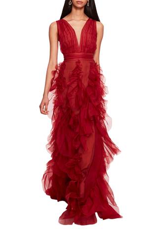 Picture of Matte Organza Gown
