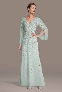embroidered v neck cap sleeve midi dress Green Multicolor Embroidered V Neck Cap Sleeve Midi Dress