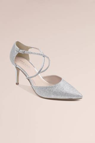 silver dress shoes for bridesmaids 15 Stunning Silver Wedding Shoes