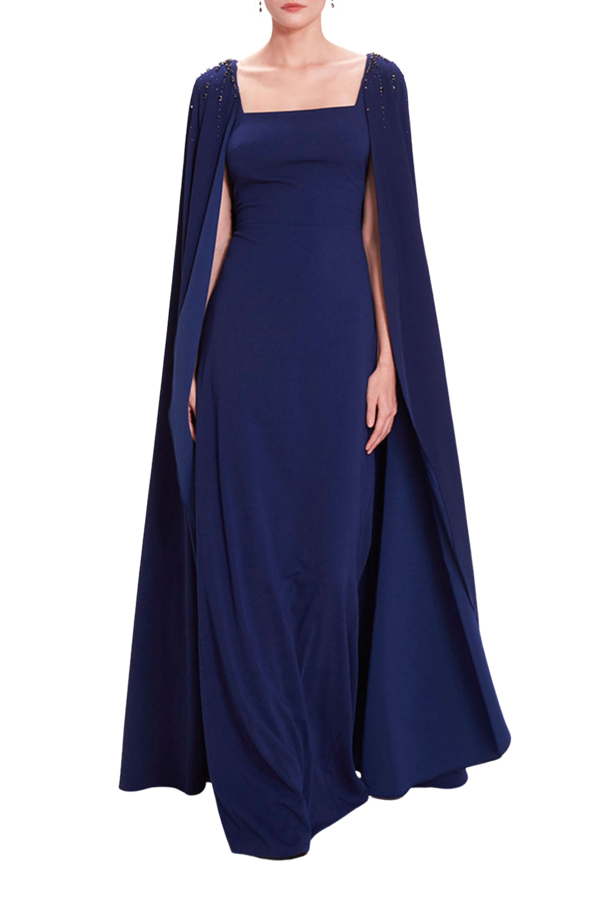Picture of Embellished Cape Gown