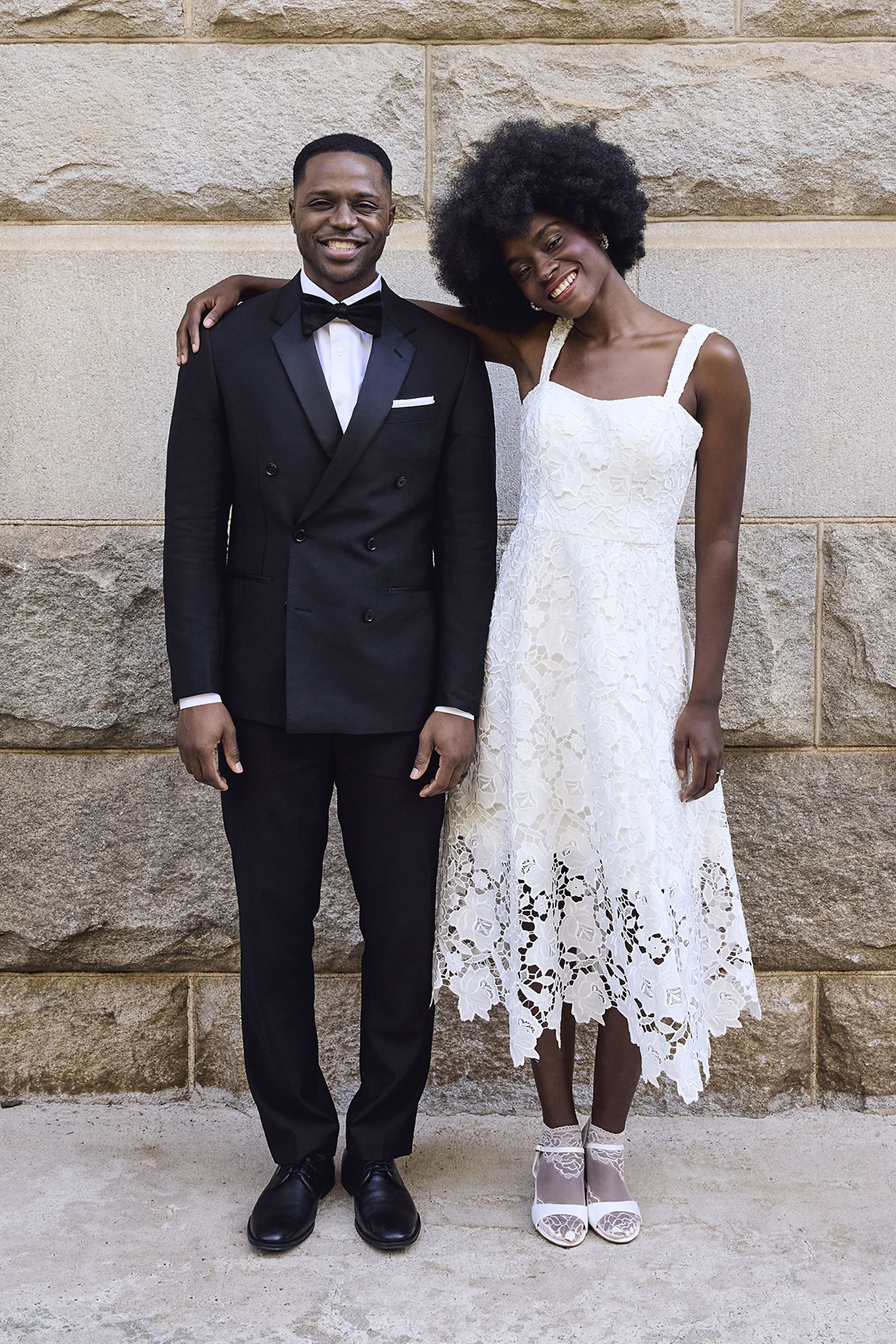 Floral Lace Tank Midi Dress with Illusion Skirt | David's Bridal