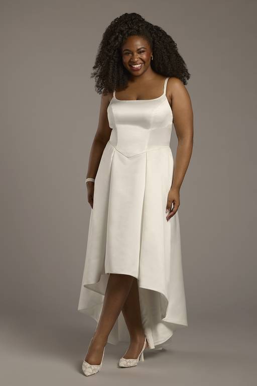 high low satin dress Black High-Low Gown | Womens | XX-Small (Available in XS) | 100% Polyester