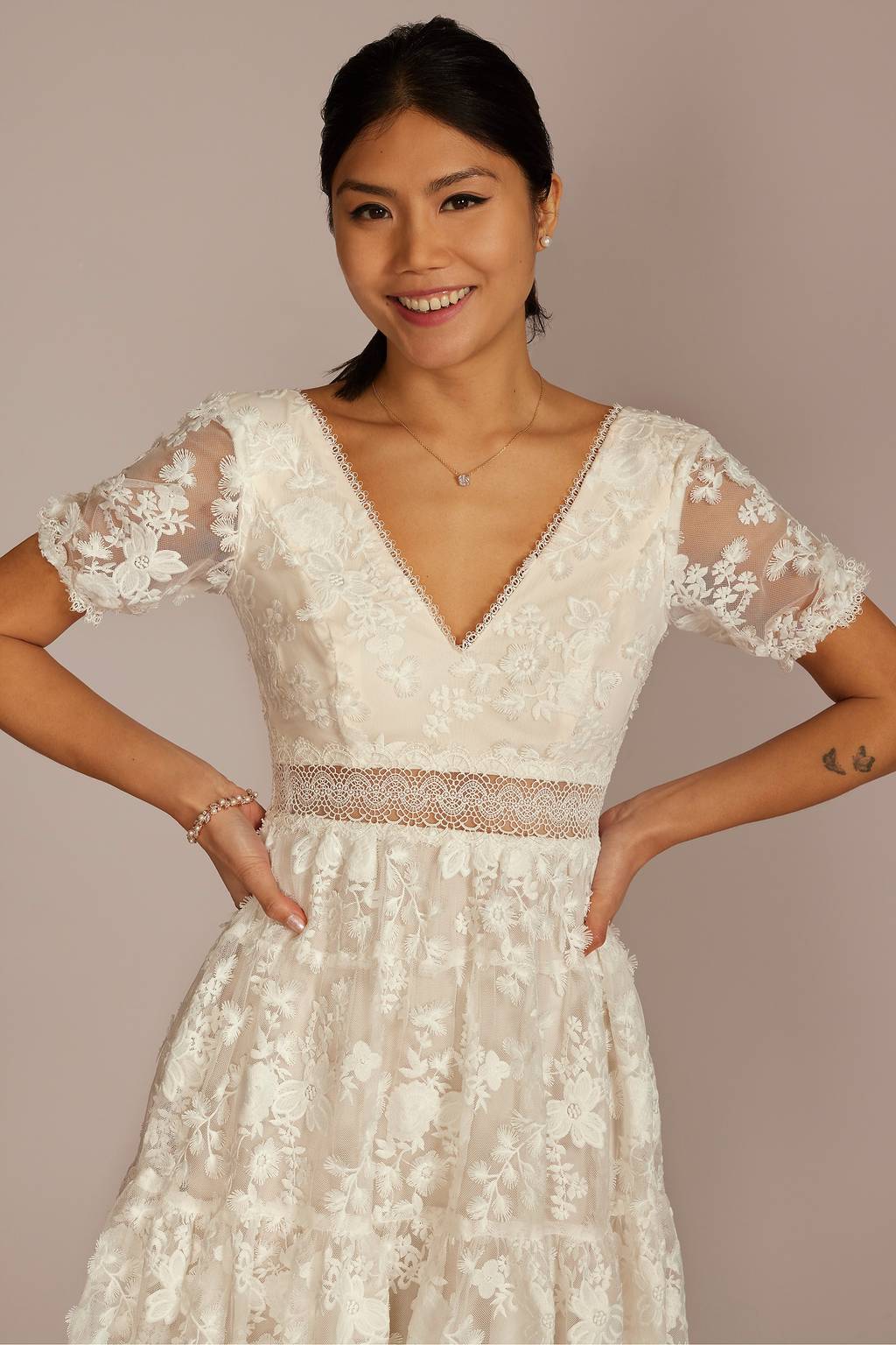 women's prom dresses near me KissProm A-Line Sweetheart Floral Printed Long Dresses, Ivory / 6 Beaded Detailing Vintage 90s ZARA White Show-Size-Tips Color:Caramel Mocha