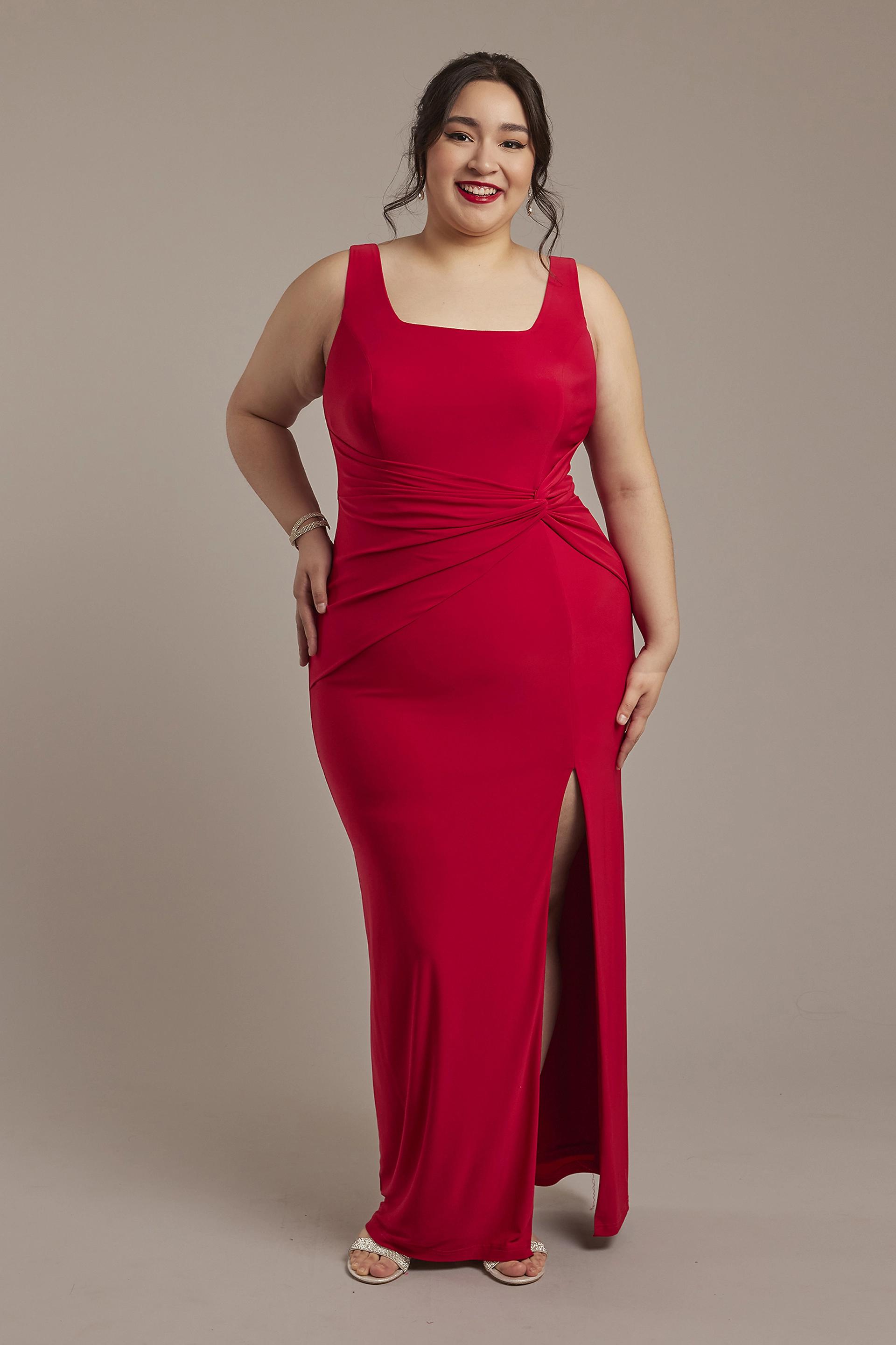 Picture of Jersey Knotted Tank Sheath Dress