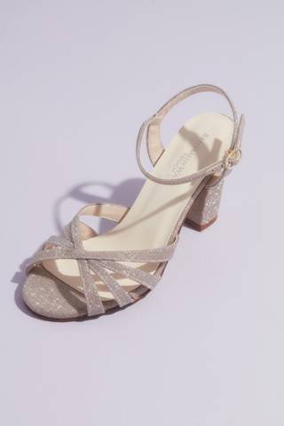 Picture of Maeve Glittery Block Heel Sandals