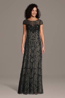 foil lace dress For Love & Lemons Wildflower Foil Lace Maxi Dress in Lavender