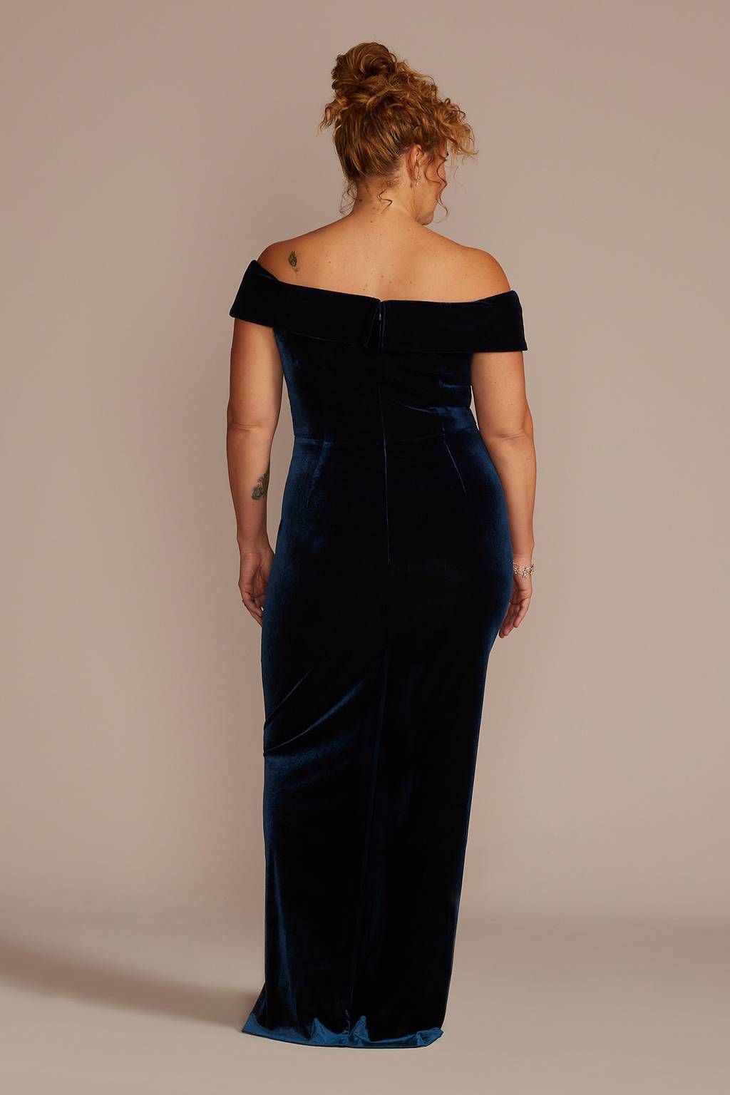 blue velvet off shoulder dress Lovely Royal Blue Velvet Tea Length Off Shoulder Party Dress, Blue Velvet  Homecoming Dress