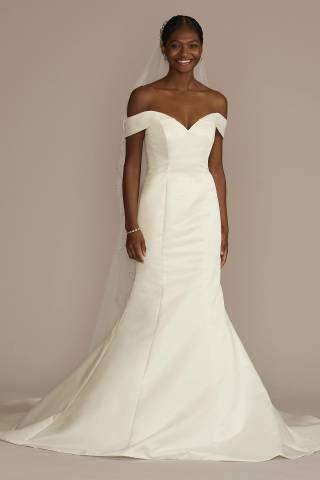 civil wedding dress off shoulder Short Civil Lace Wedding Dress Ivory Off Shoulder Mini Bridal Gowns For Women
