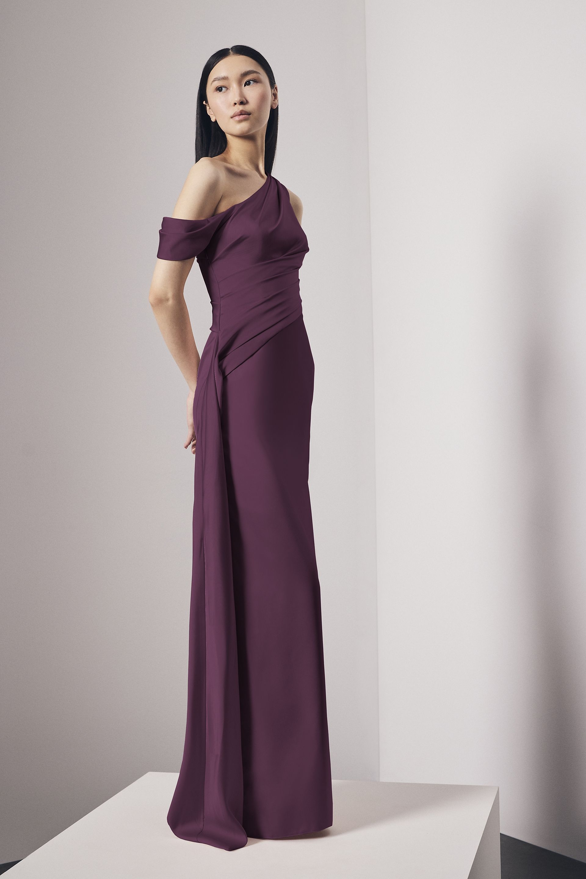 vera wang bridesmaid dresses on sale Bridesmaids Collection 45% PU Black Ruffle Strapless Heart Color:Black and Blush