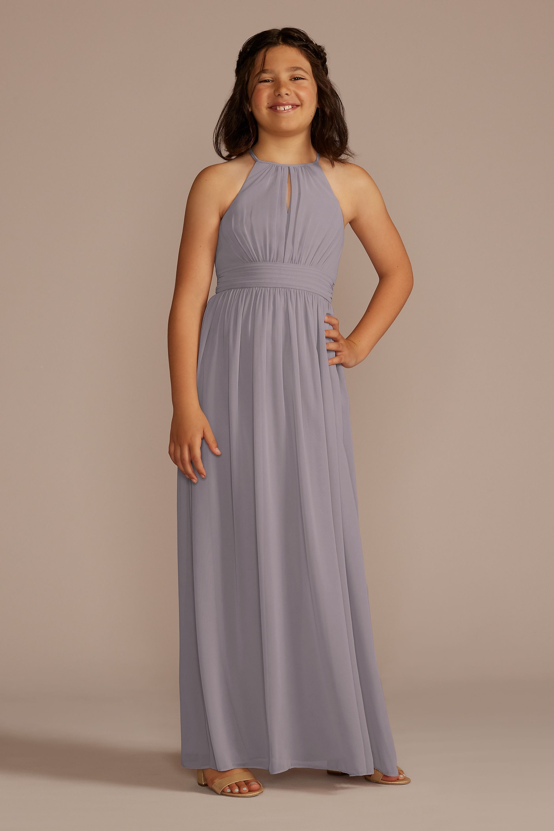 portobello bridesmaid dress Chiffon High-Neck Pleated Junior Color:Black Textured Gingham Black Midi Dresses | Mogul Interior 100% Silk chiffon Length