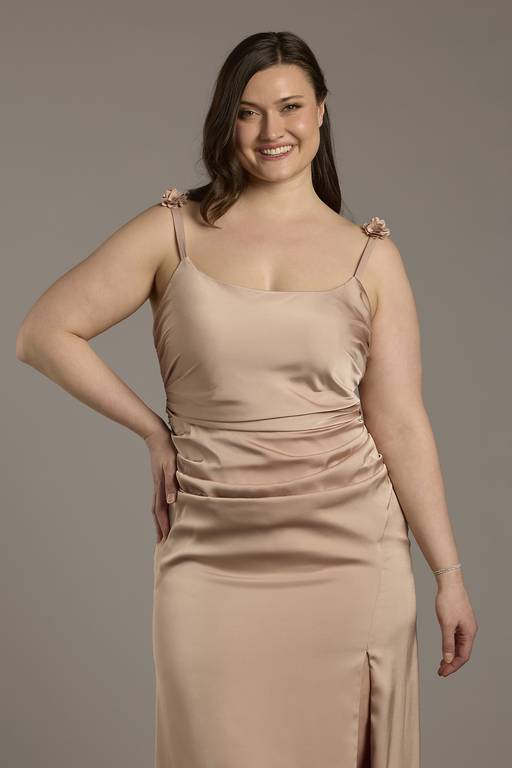 motel padil satin midi dress Cinderella Divine