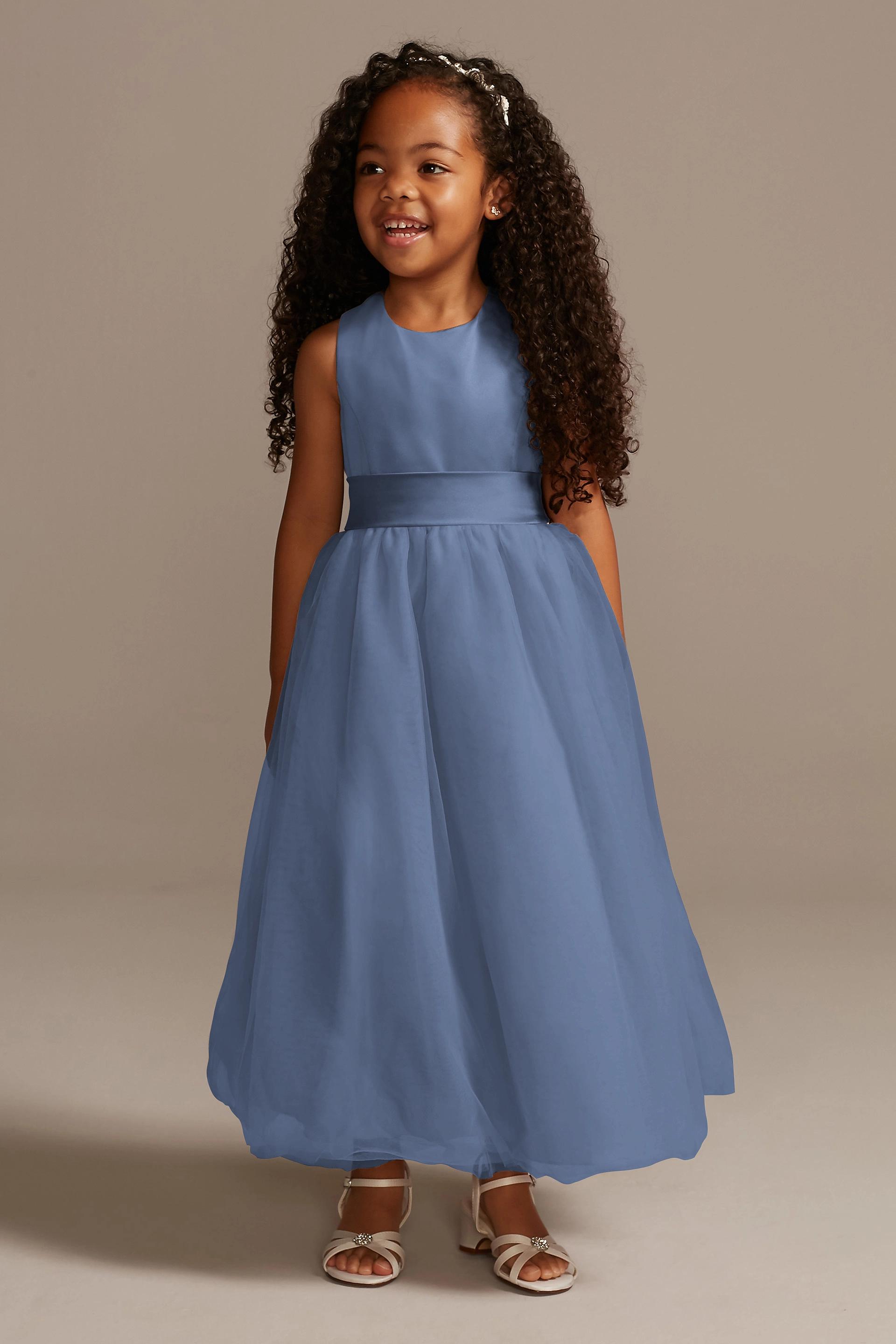 used junior bridesmaid dresses Davids Bridal Where To Buy Bridesmaid Dress David's Bridal Kids Dresses Flower Girl Dresses Davids Bridal Store Zipper Silhouette tryon5225th Ruth Satin High Tie Size:Boys Slim 14