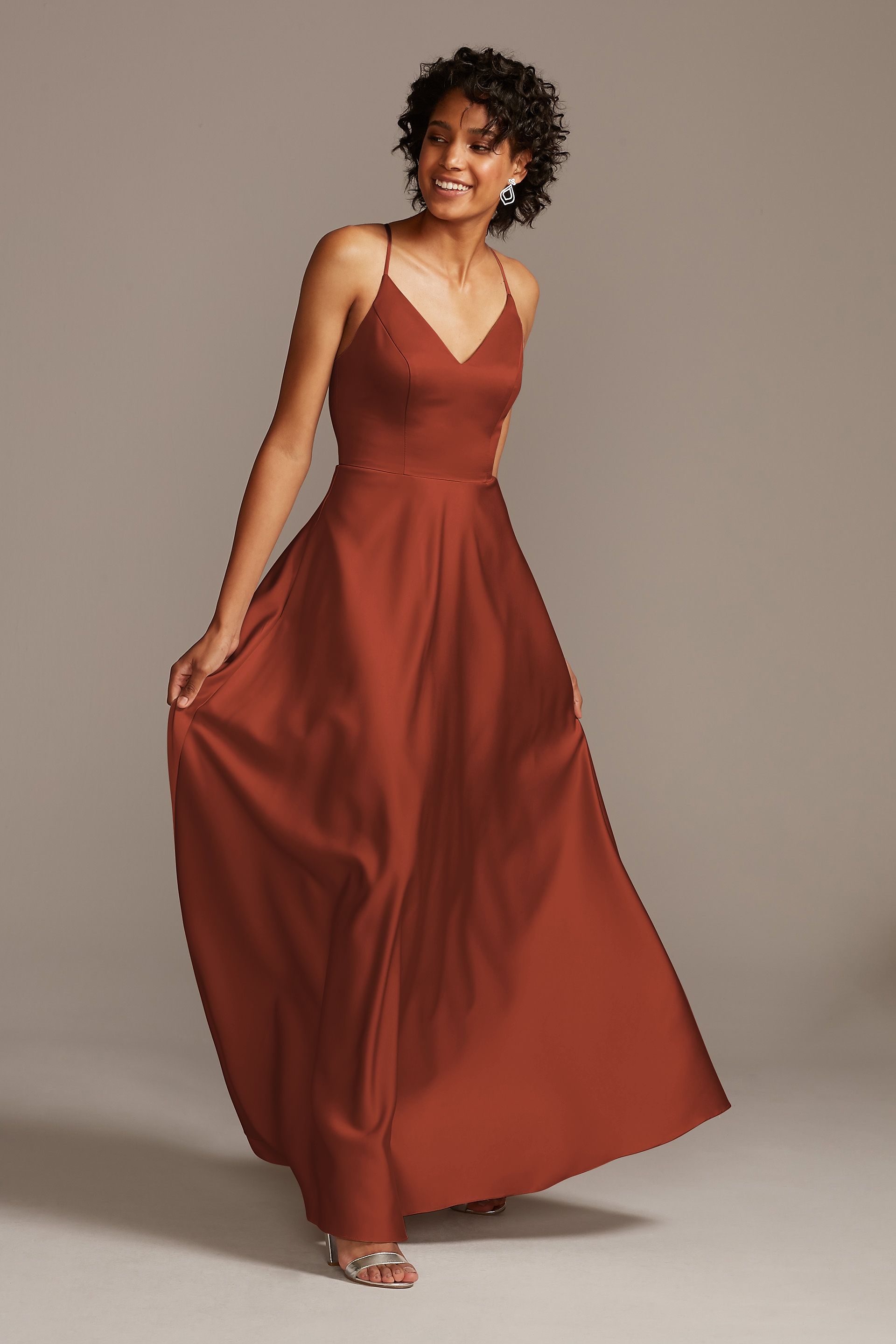 david's bridal orange bridesmaid dresses - Rust, Terracotta, Dusty, Copper Neck Size:19 sizeFilter- Black - Spring/Summer - Bridal display From bridesmaids