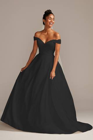 davids bridal dresses black David's Bridal New Wedding Dress Save 62%