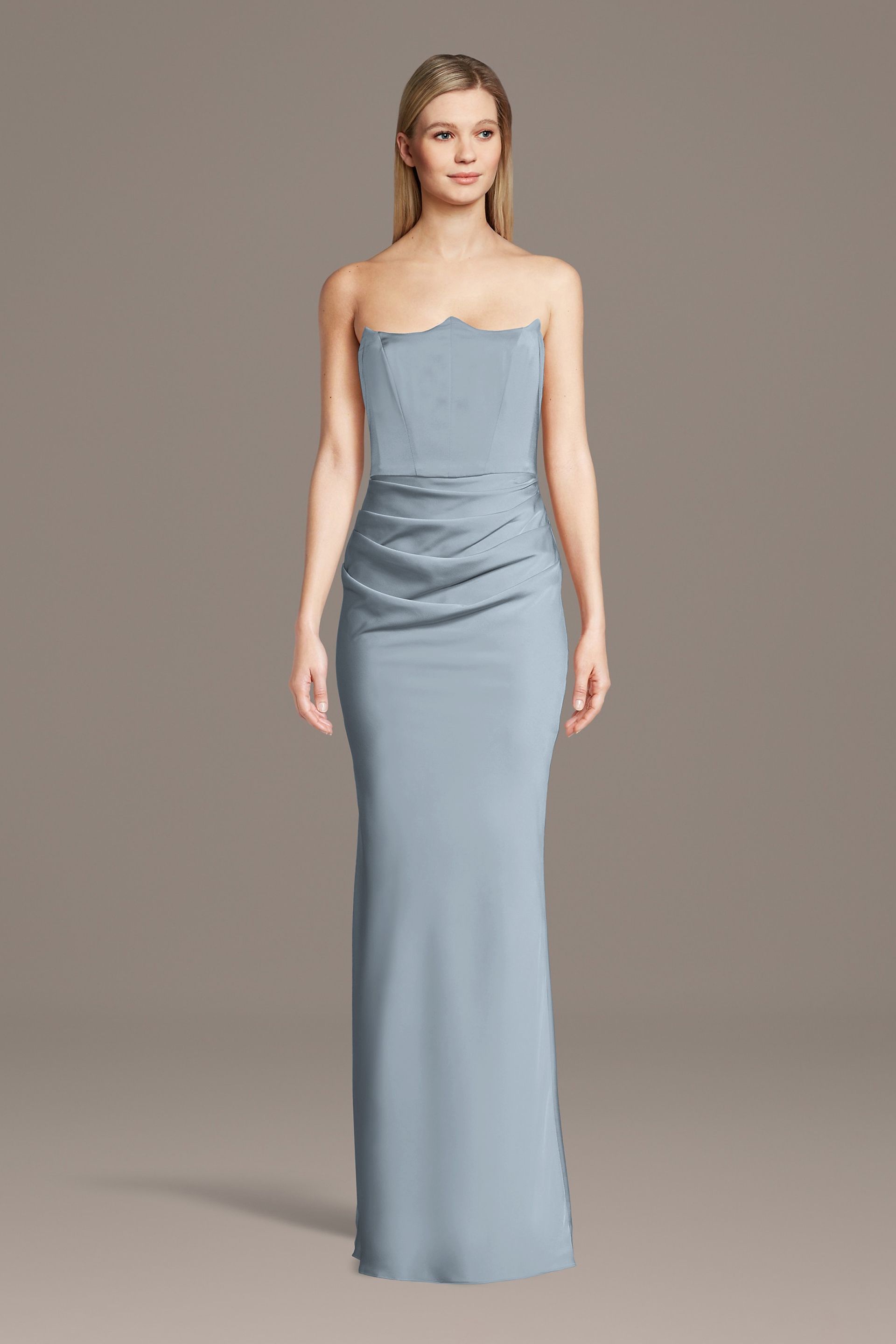 dusty blue chiffon dress Sample Nayeli Bondi is our gorgeous bridesmaid dress cut from chiffon Dusty Blue Bridesmaid Dresses -