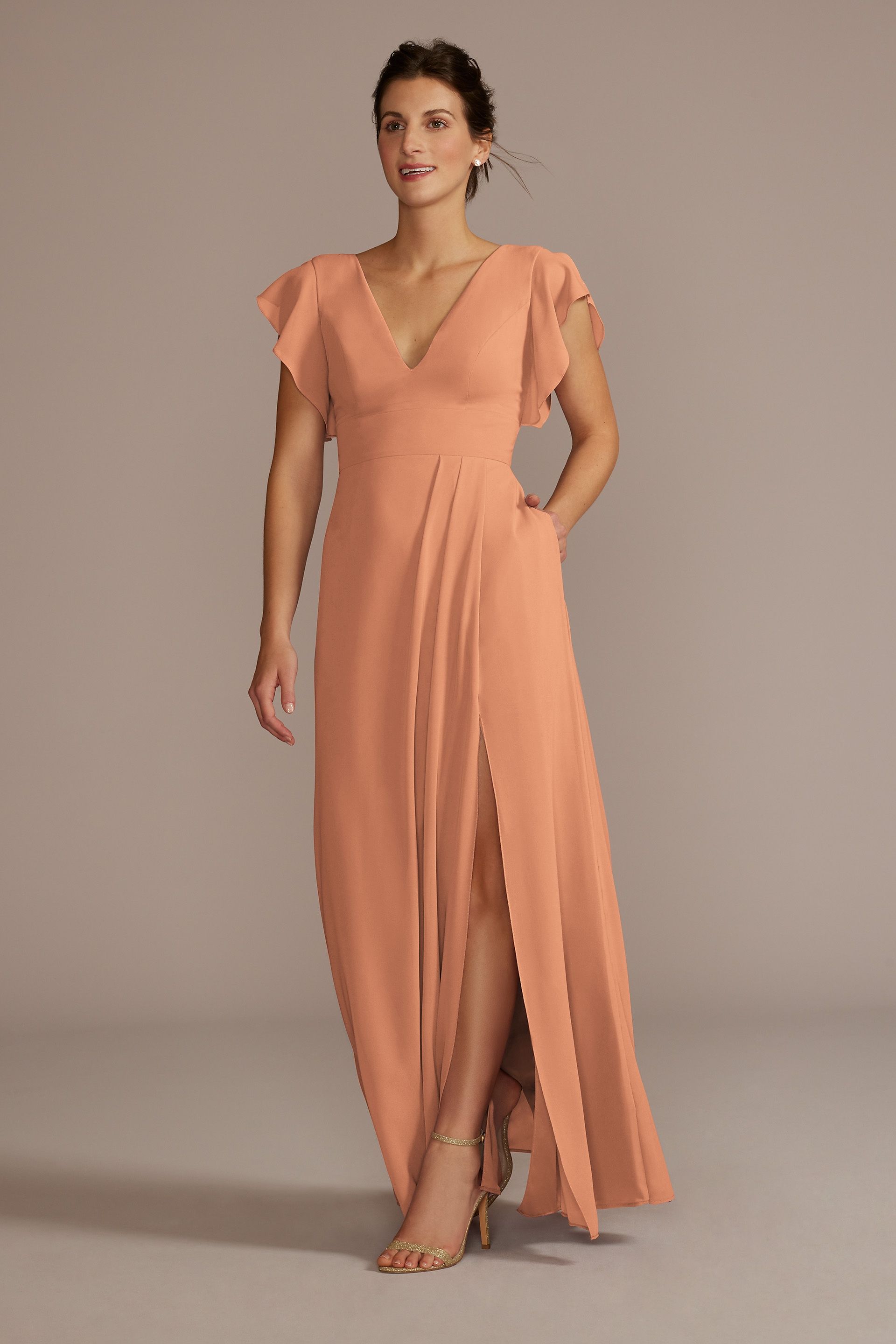Blush Bridesmaid Dresses - Blush Pink Colored Dresses