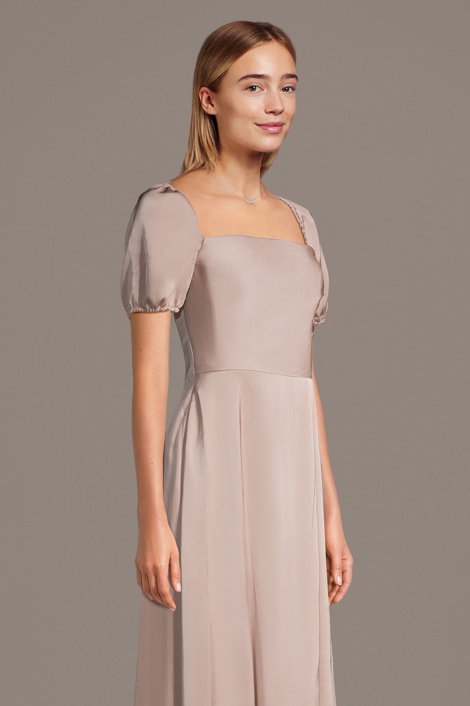 TODAYFUL Squareneck Satin Dress todayful Squareneck Satin Dressの