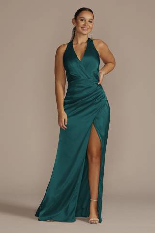 Picture of Charmeuse Halter Dress