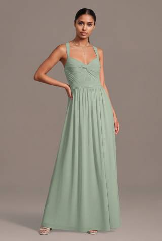 View Celebrate DB Studio Chiffon Pleated Bodice A-Line Dress in all available color and sizes Picture of Chiffon Pleated Bodice A-Line Dress